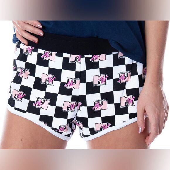 NWOT MTV logod pajama bottoms - Picture 1 of 10